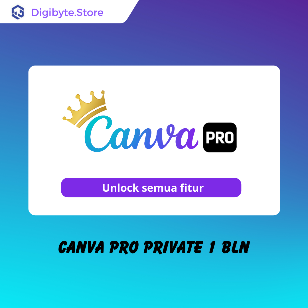Canva pro private 1 bln
