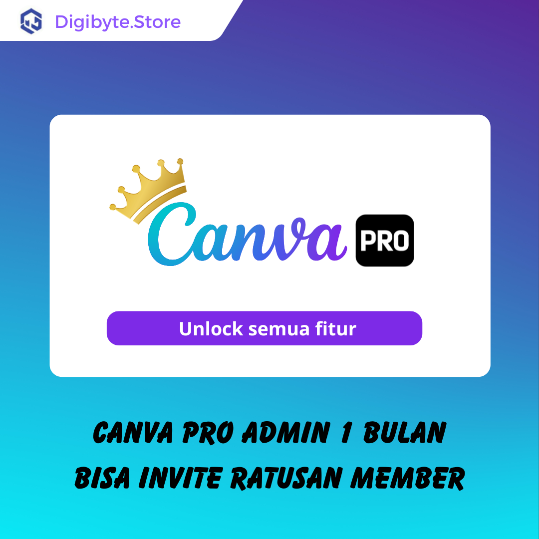 Canva pro admin 1 bln